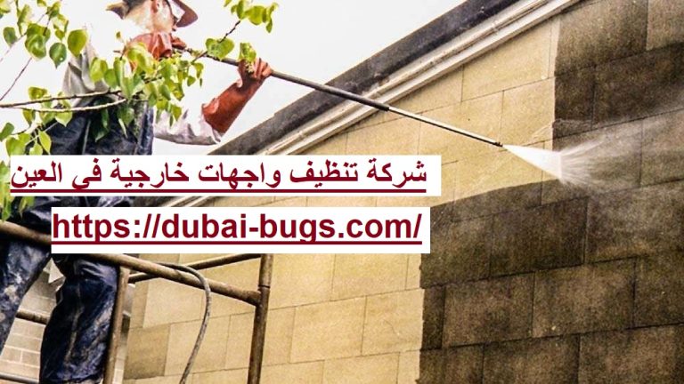 شركة تنظيف واجهات خارجية في العين