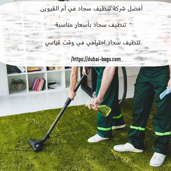 أفضل شركة تنظيف سجاد في أم القيوين