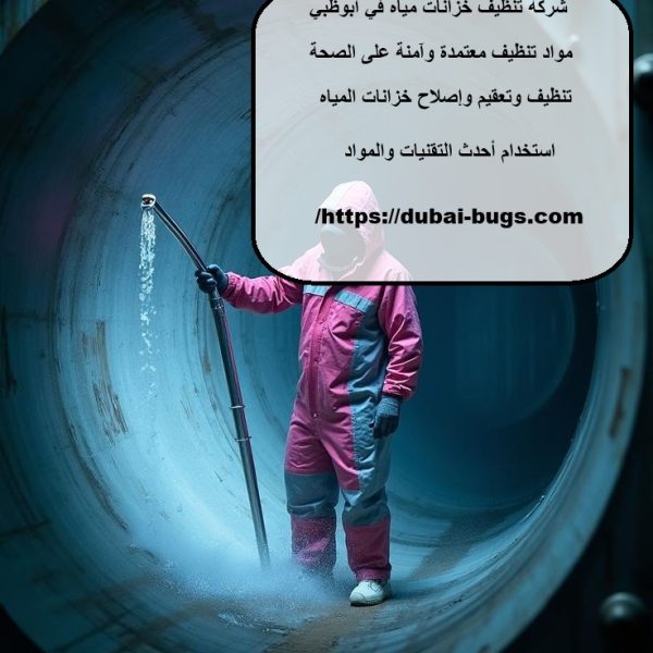 شركة تنظيف خزانات مياه في أبوظبي