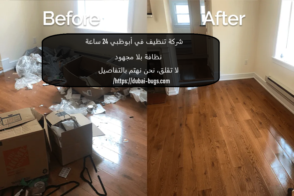 شركة تنظيف في أبوظبي 24 ساعة