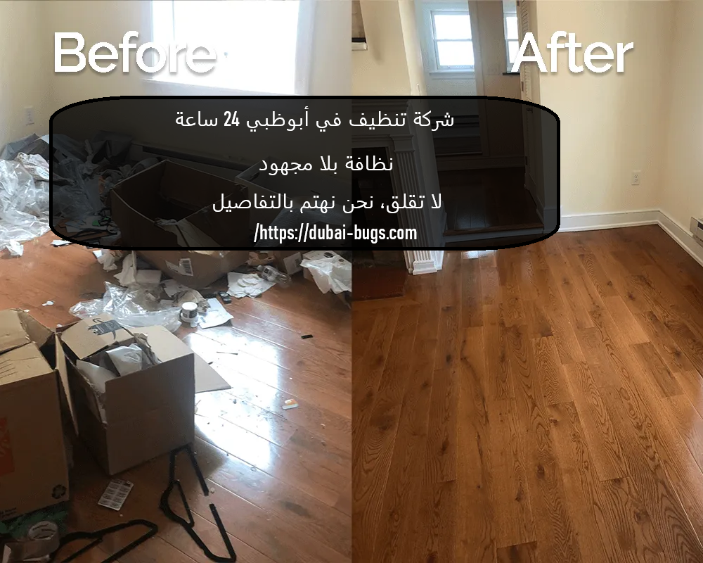 شركة تنظيف في أبوظبي 24 ساعة