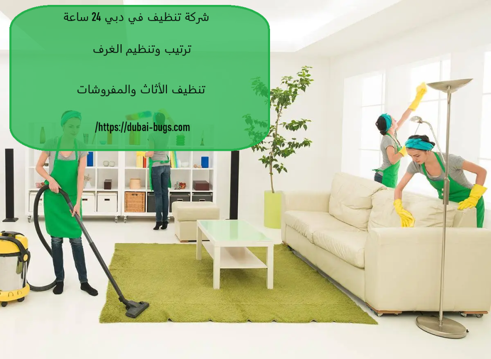 شركة تنظيف في دبي 24 ساعة