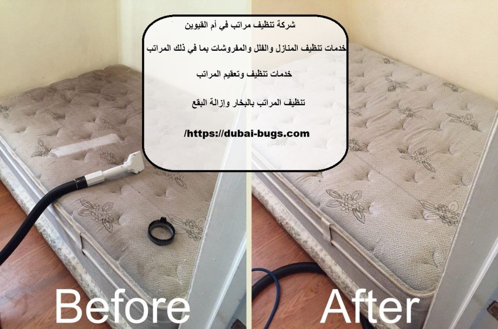 شركة تنظيف مراتب في أم القيوين