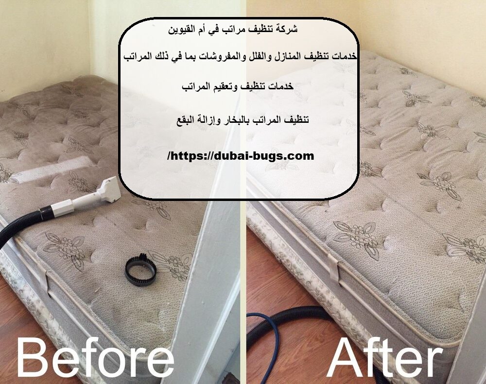 شركة تنظيف مراتب في أم القيوين