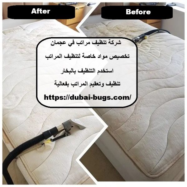 شركة تنظيف مراتب في عجمان