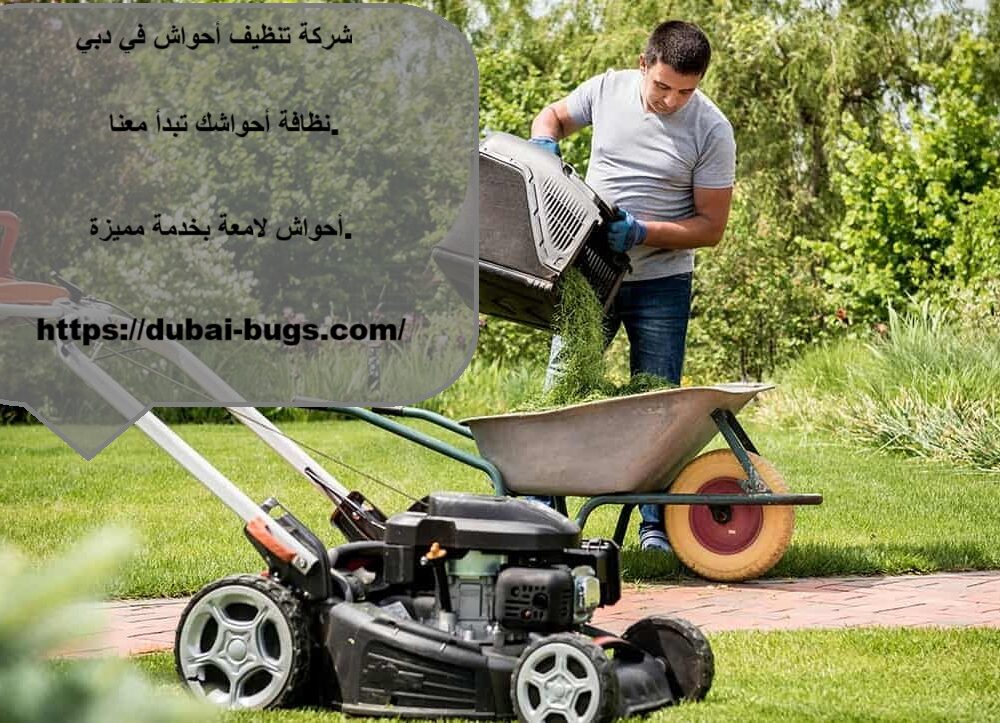 شركة تنظيف أحواش في دبي