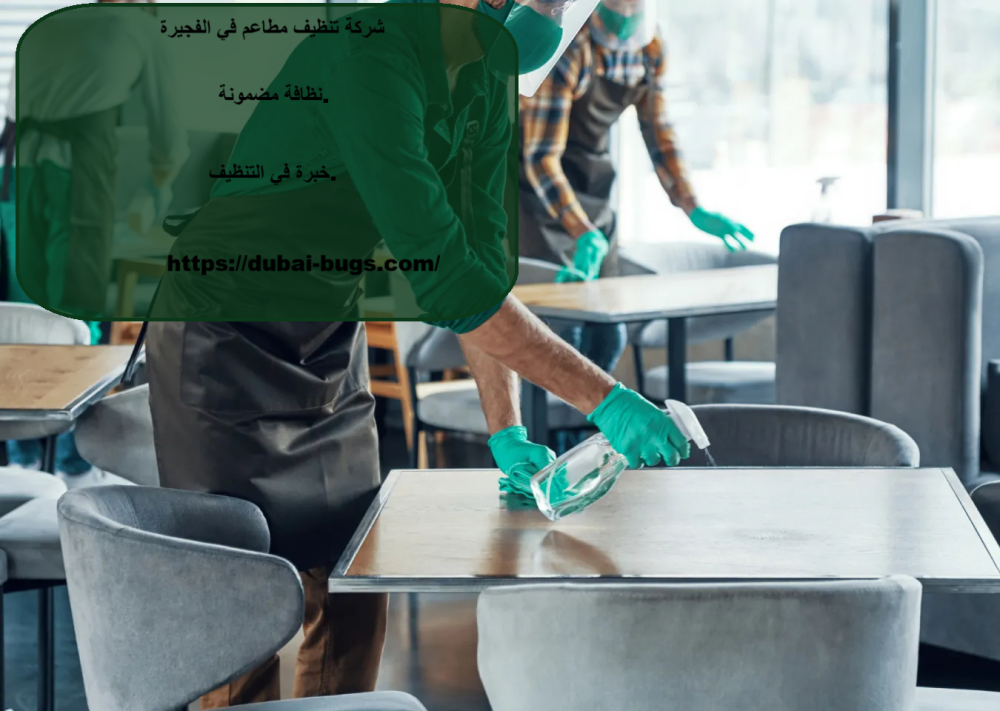 شركة تنظيف مطاعم في الفجيرة