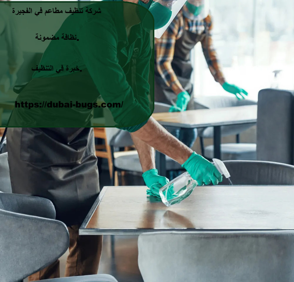 شركة تنظيف مطاعم في الفجيرة