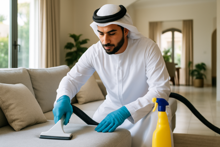 تنظيف كنب المرفأ: دليل شامل من الكوكب الذهبي