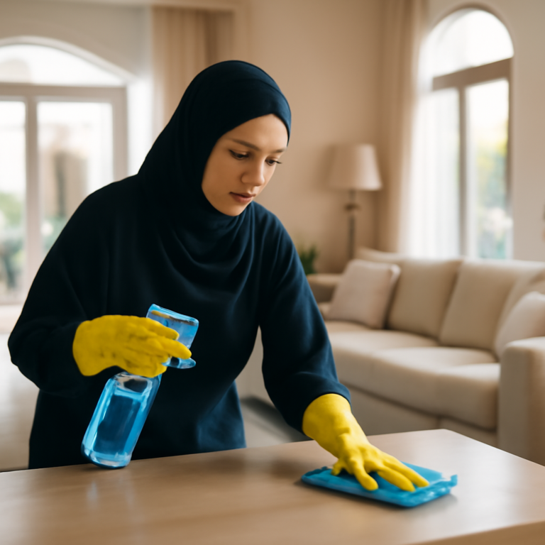 دليلك الشامل لتنظيف منازل احترافي في دبي