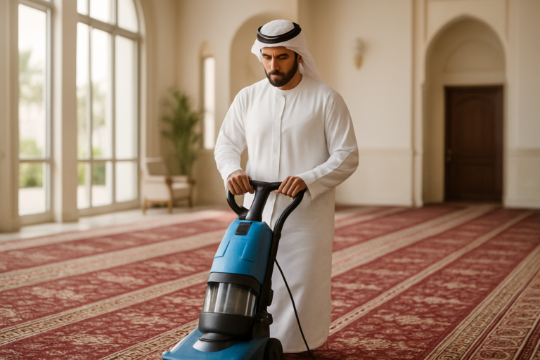 تنظيف سجاد مساجد الشارقة: دليلك الشامل للحفاظ على قدسية المكان