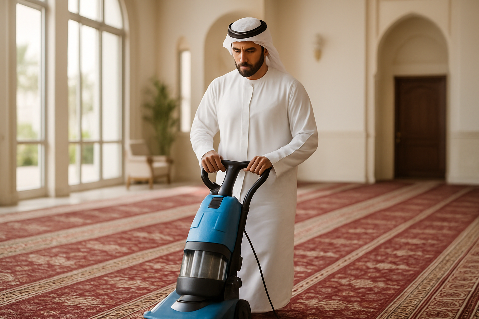 تنظيف سجاد مساجد الشارقة: دليلك الشامل للحفاظ على قدسية المكان