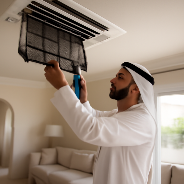 دليلك الشامل لتنظيف المكيفات المركزية في الإمارات