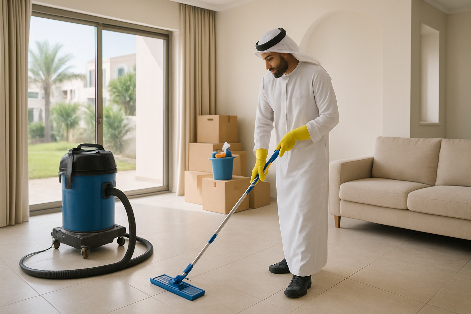 شركة تنظيف ما بعد البناء في دبي: دليل شامل للحصول على بيئة نظيفة