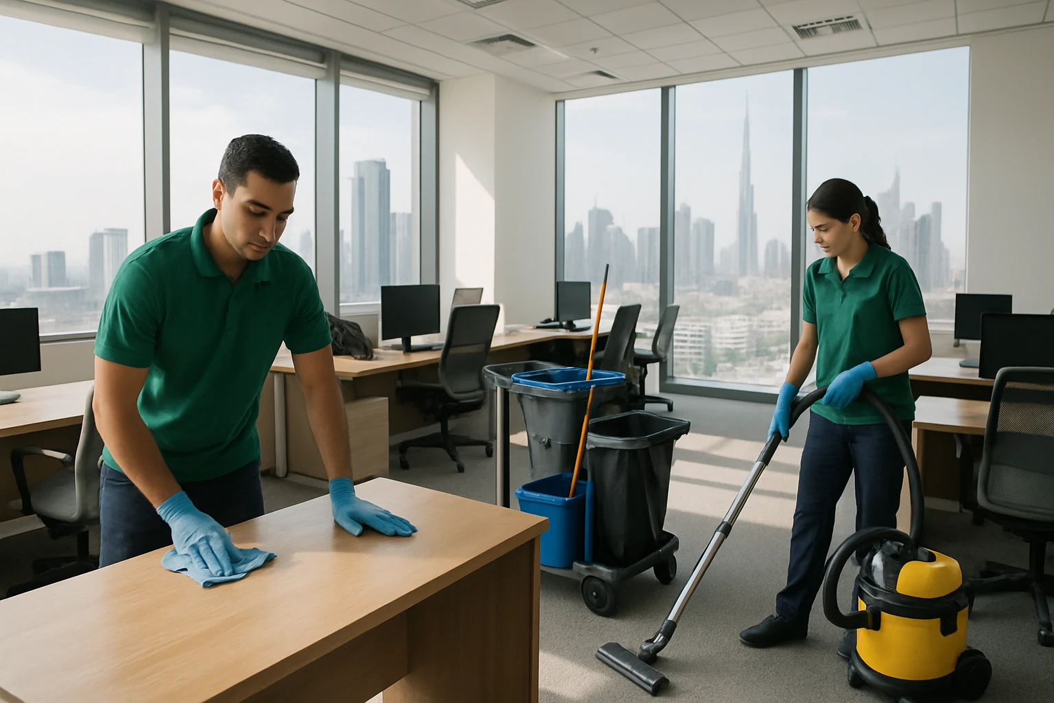 شركات تنظيف بالساعات في الإمارات — الأعلى تقييماً ومعايير الاختيار