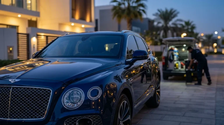 غسيل سيارات متنقل قريب مني: الراحة والجودة في متناول يدك