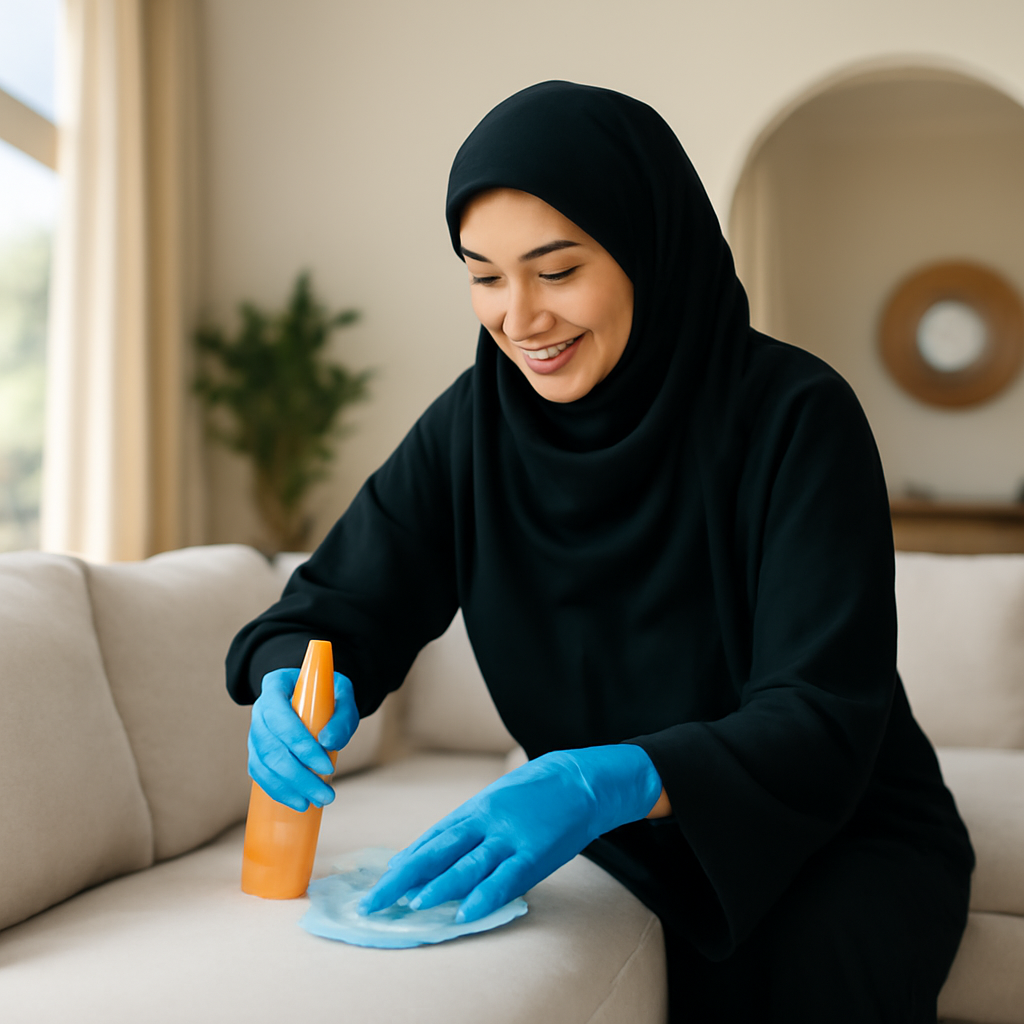 شركة تنظيف كنب في الشارقة — الكوكب الذهبي