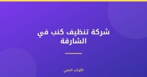 شركة تنظيف كنب في الشارقة