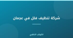 شركة تنظيف فلل في عجمان