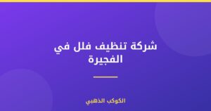 شركة تنظيف فلل في الفجيرة