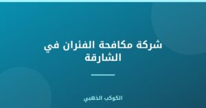 شركة مكافحة الفئران في الشارقة