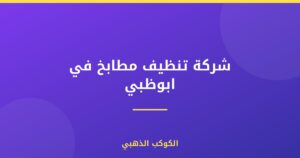 شركة تنظيف مطابخ في ابوظبي