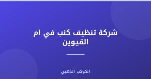 شركة تنظيف كنب في ام القيوين