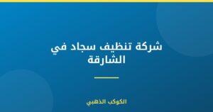 شركة تنظيف سجاد في الشارقة