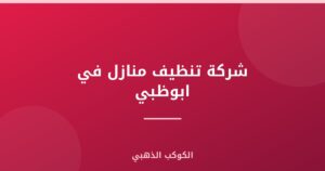 شركة تنظيف منازل في ابوظبي