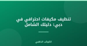 تنظيف مكيفات احترافي في دبي: دليلك الشامل