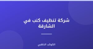 شركة تنظيف كنب في الشارقة