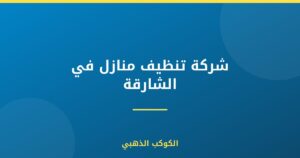 شركة تنظيف منازل في الشارقة