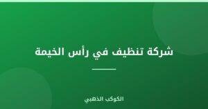شركة تنظيف في رأس الخيمة