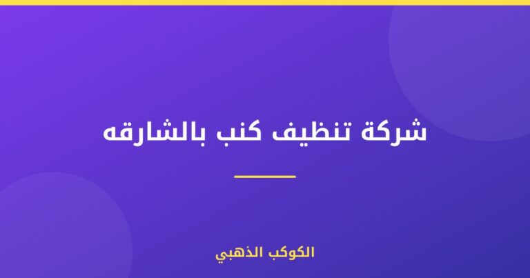 شركة تنظيف كنب بالشارقه