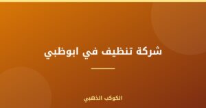 شركة تنظيف في ابوظبي |0543690242