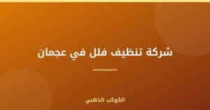 شركة تنظيف فلل في عجمان |0543690242