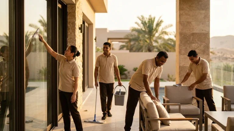 شركة تنظيف دبي: خدمات شاملة وجودة لا تضاهى
