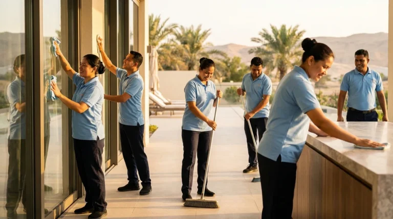 شركة تنظيف مباني في الشارقة