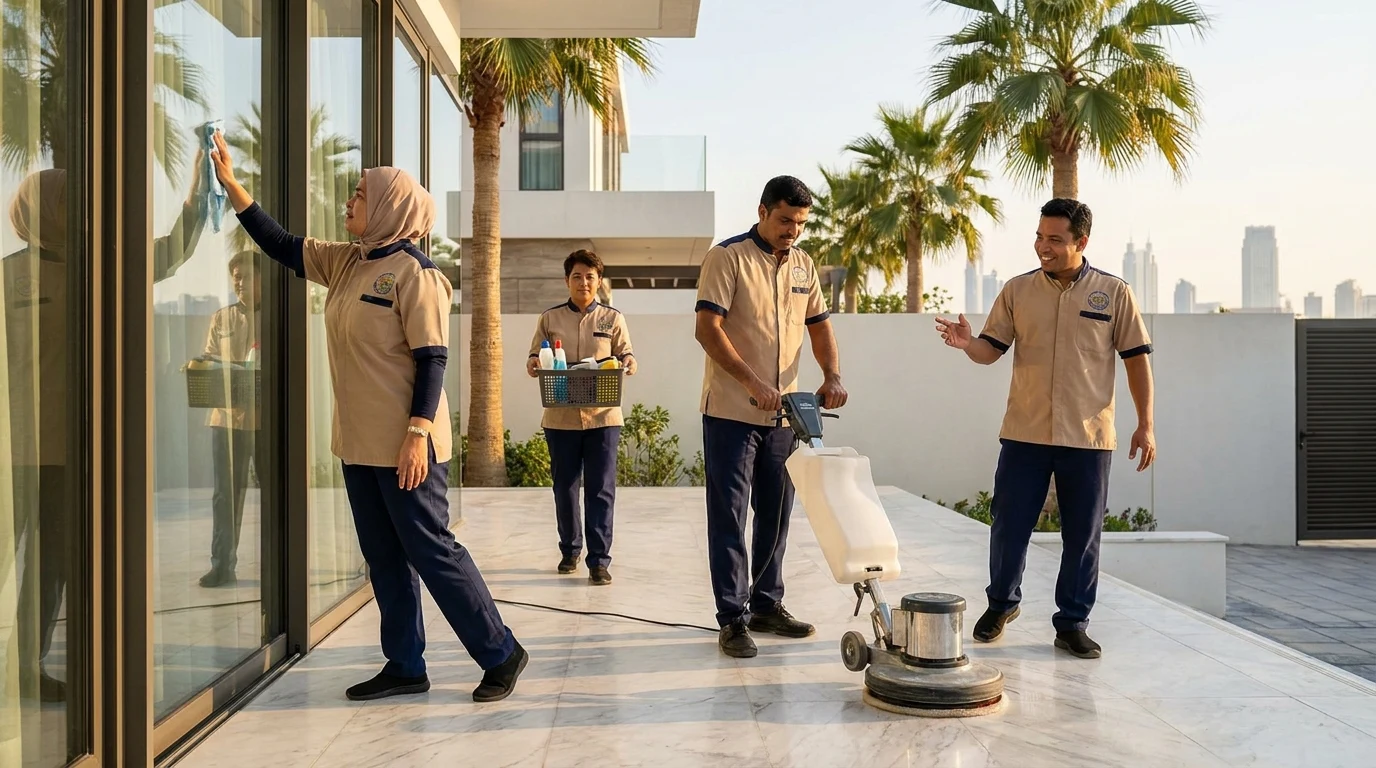 شركة تنظيف فلل في الإمارات 1