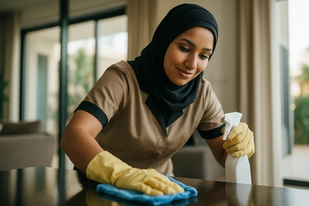 شركة تنظيف واجهات زجاج في الشارقة — الكوكب الذهبي